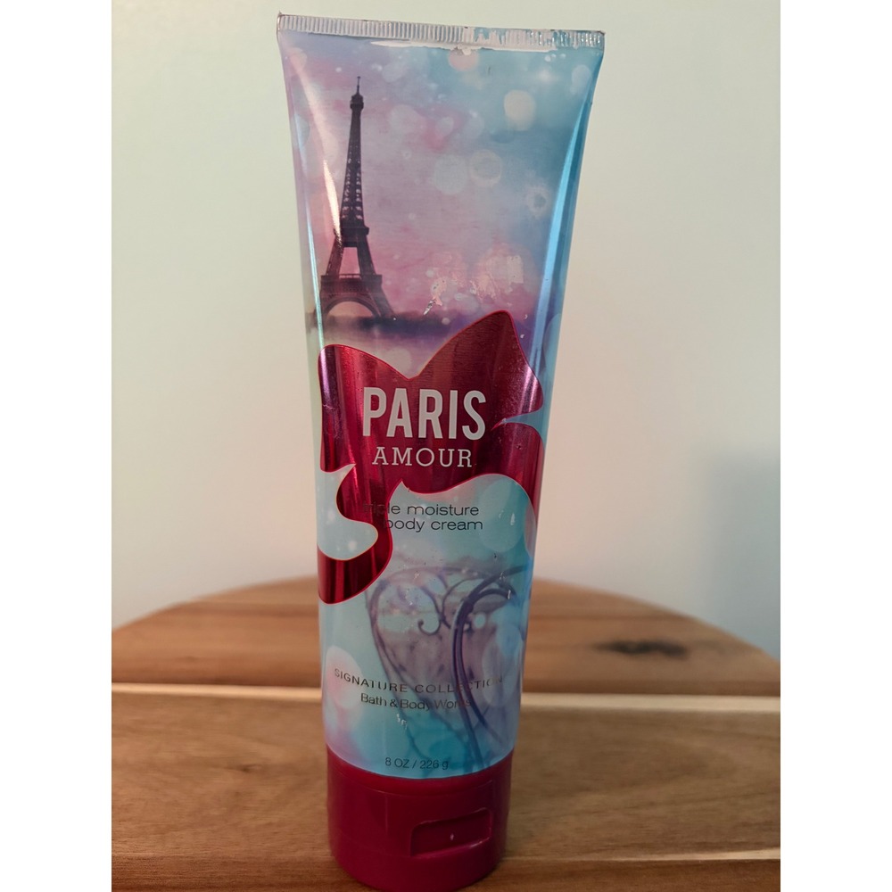 Bath and Body Works 8 oz Paris Amour Triple Moisture Body Cream New